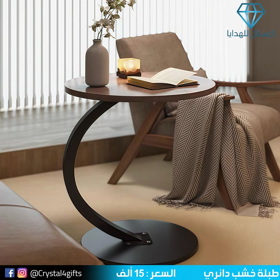 طبلة خشب دائري